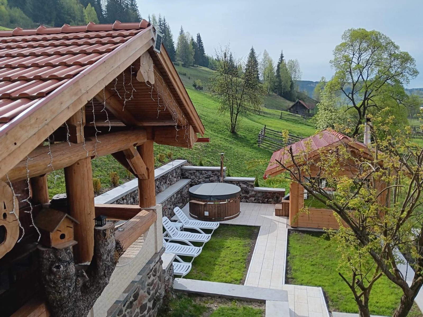 Вілла Casa Anghel Bilbor Екстер'єр фото